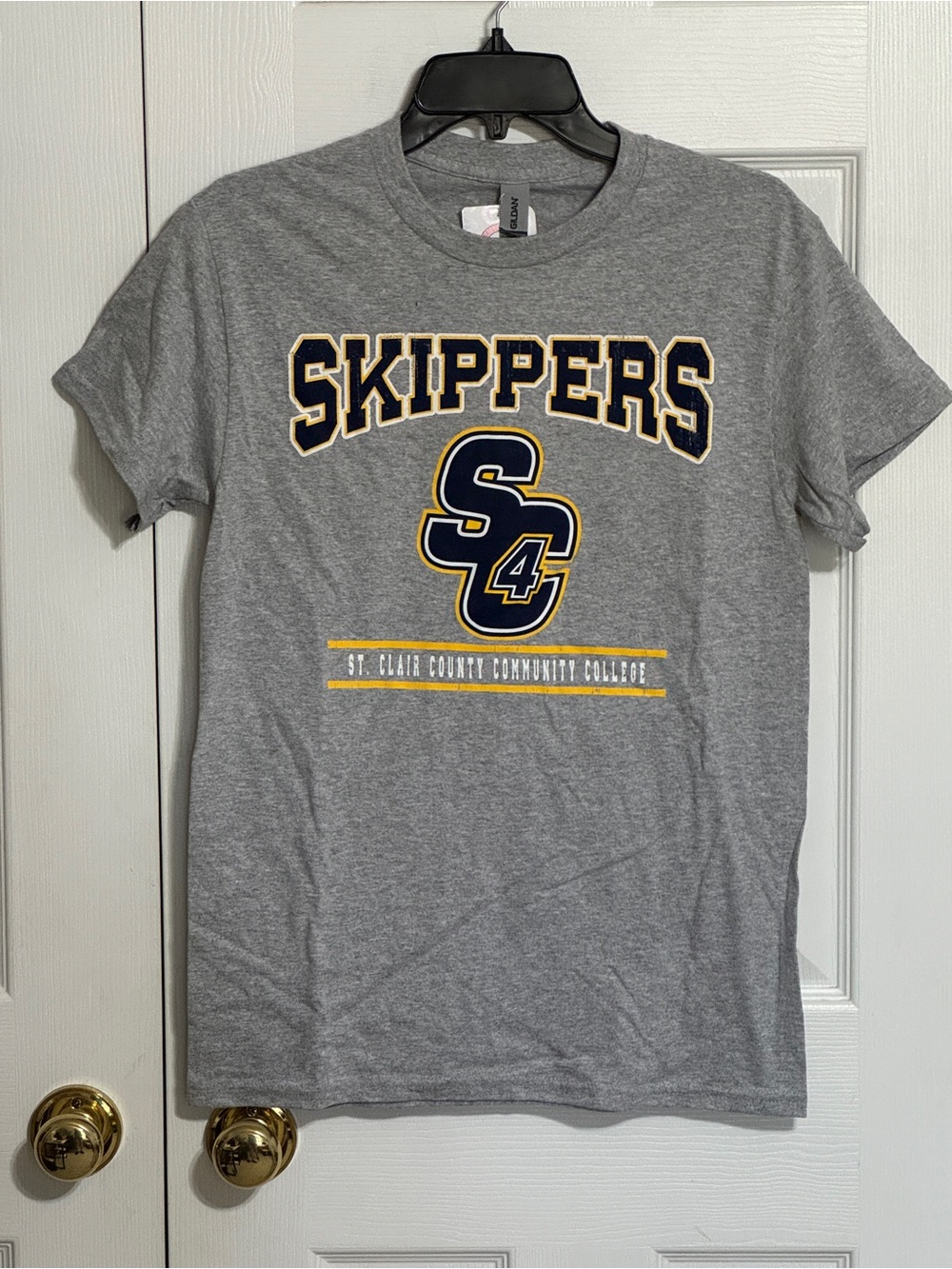 Skippers Graphic Short Sleeve Tee - Grey